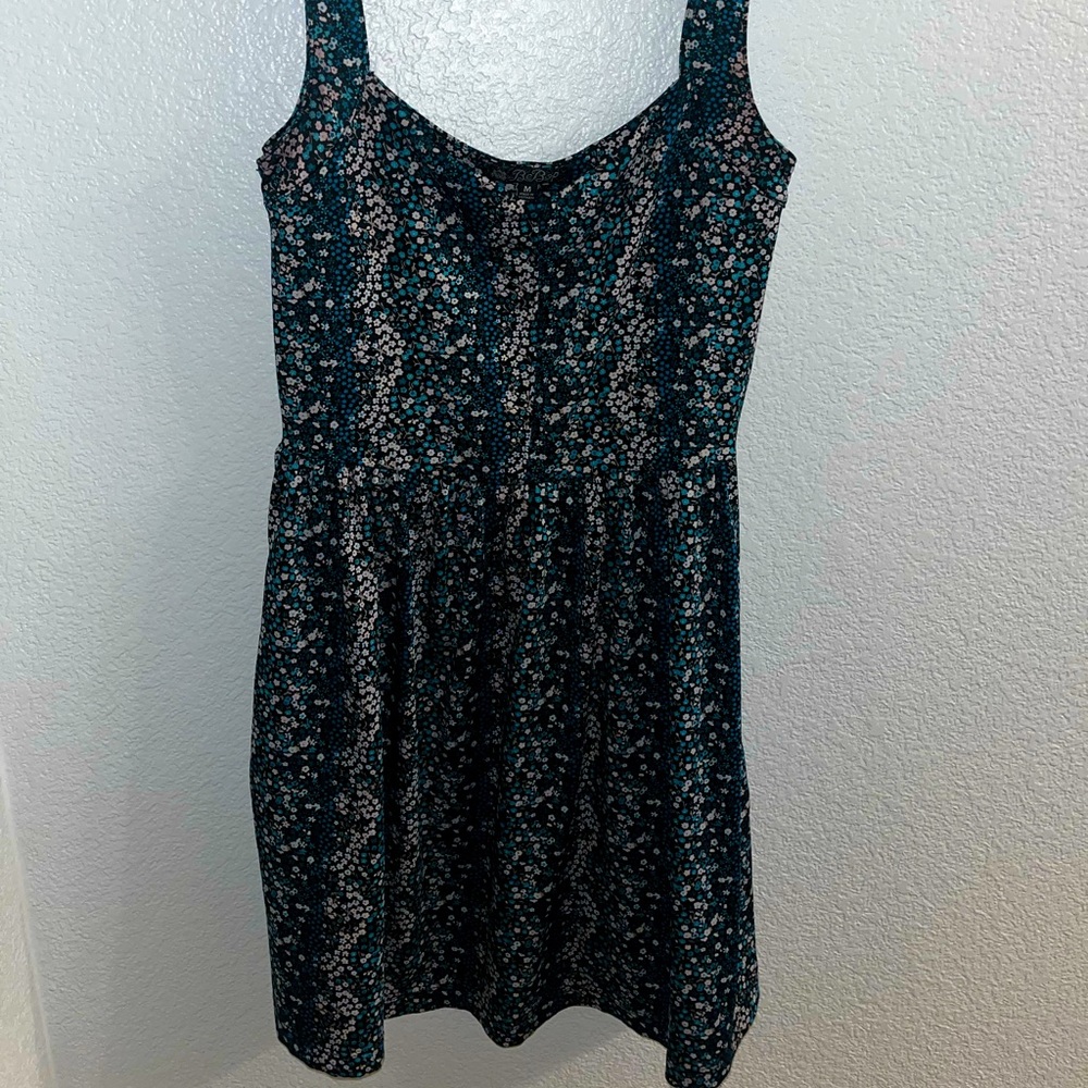 Blue Floral Dress
